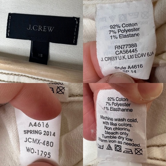 J.Crew Denim Jacket In Ecru Wash - Picture 8 of 9